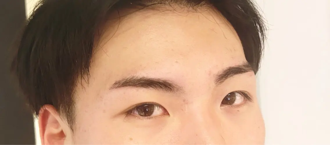 学生割 メンズカット➕眉毛スタイリングの写真
