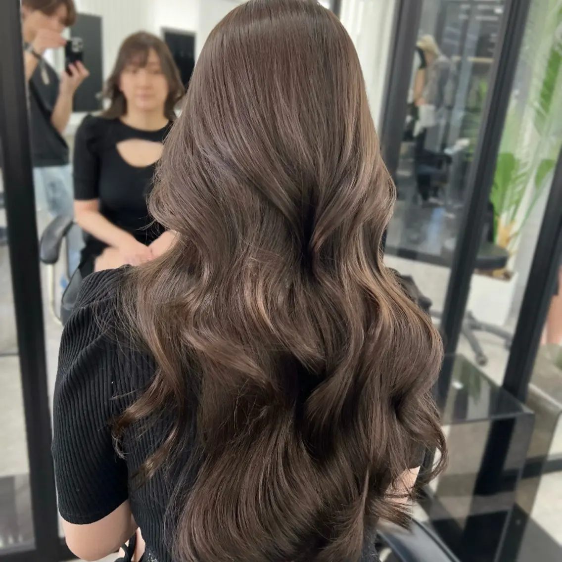 アディクシーカラー + メンテナンスカット + トリートメントの写真
