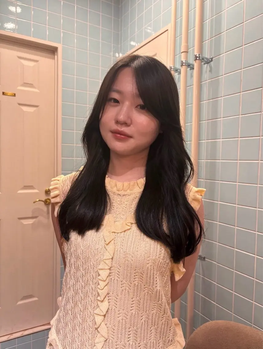 セミロング カラー cope'u 美雨のヘアスタイル