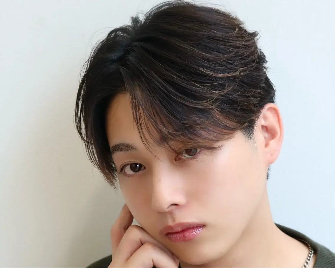 メンズ カット パーマ トリートメント 岡部 琉斗のヘアスタイル