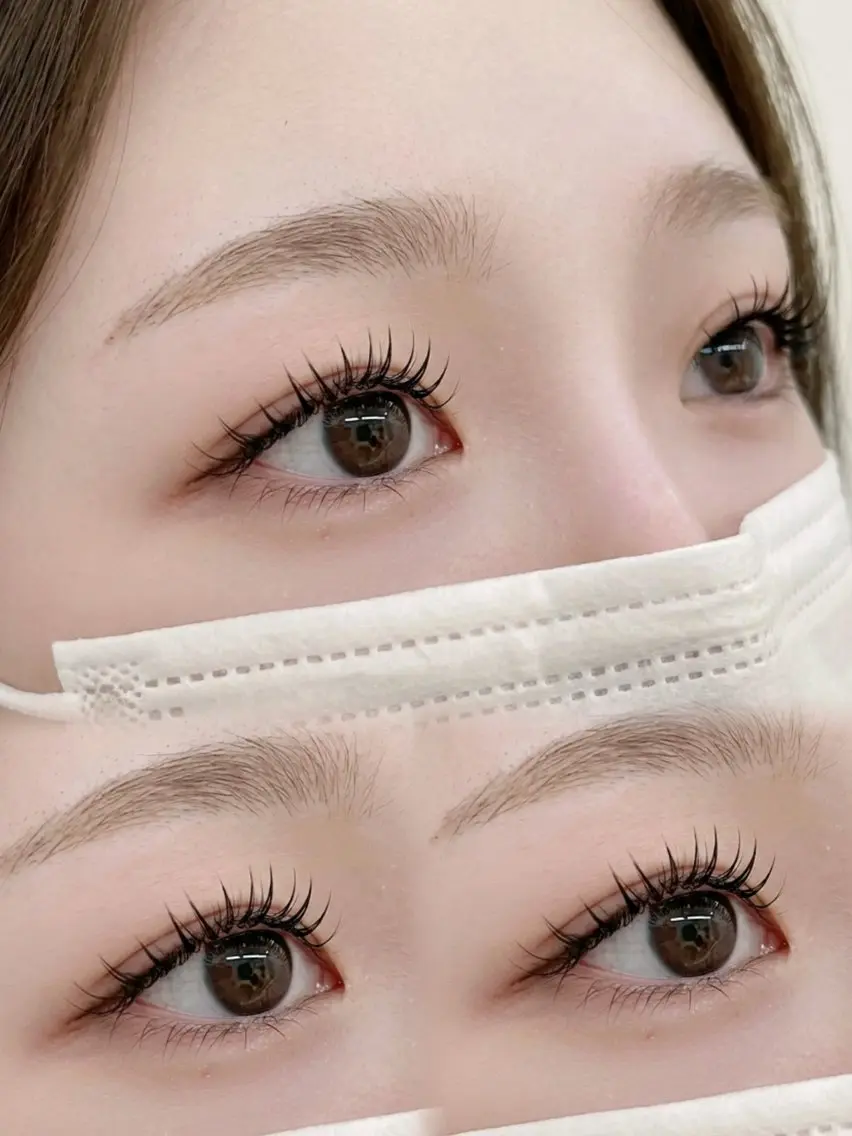 マツエク高級ミンク上120本まで付け放題🖤コーティング付き🫧※オフ込みの写真