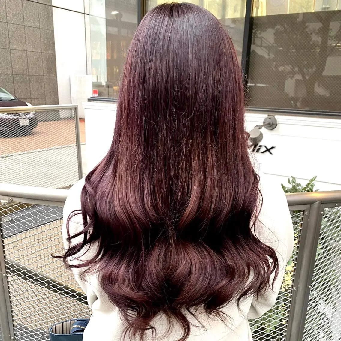 ロング カラー ブラウンカラー ピンクカラー ピンクブラウン ParveMix いしいまお🌼のヘアスタイル