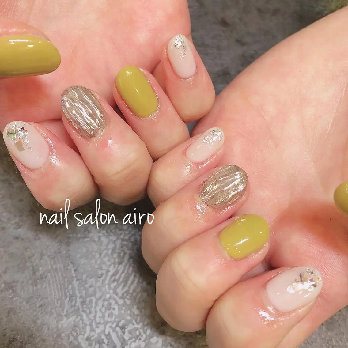 ネイル ハンドネイル nail salon airoのネイルデザイン