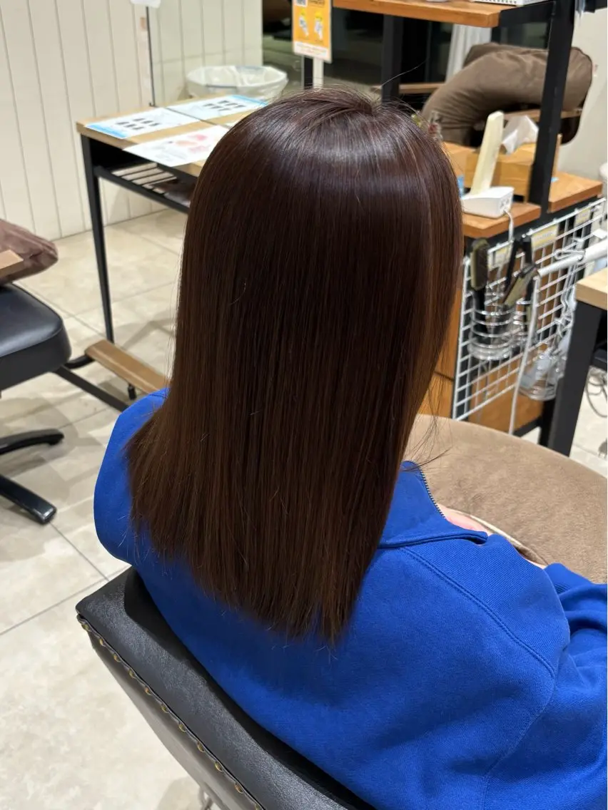 髪質改善ストレートの写真