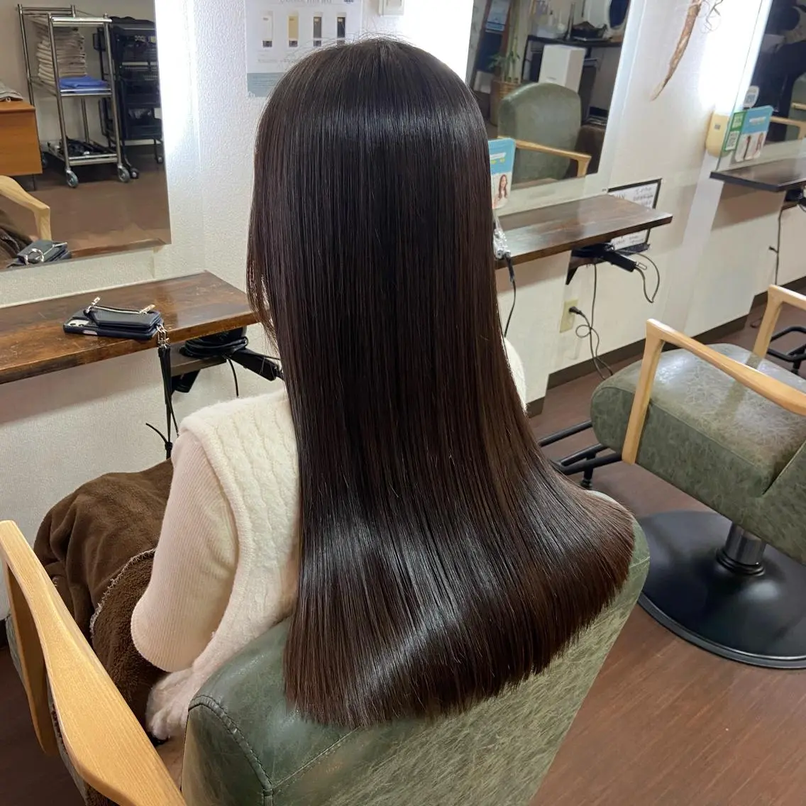 ロング カラー 💜推しインナー カラー/菊池柊真💜のヘアスタイル