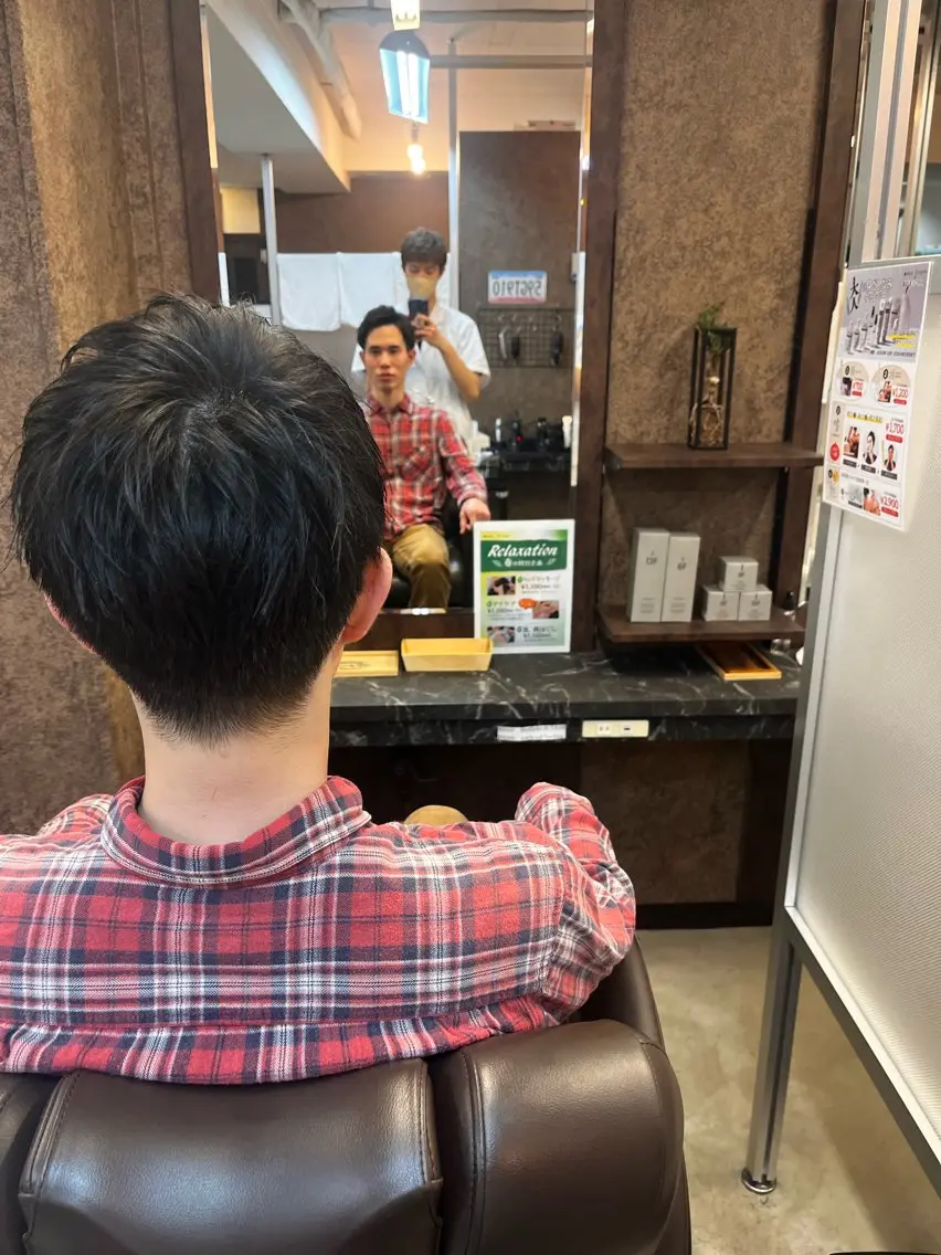 ショート メンズ 清水 寧生のヘアスタイル