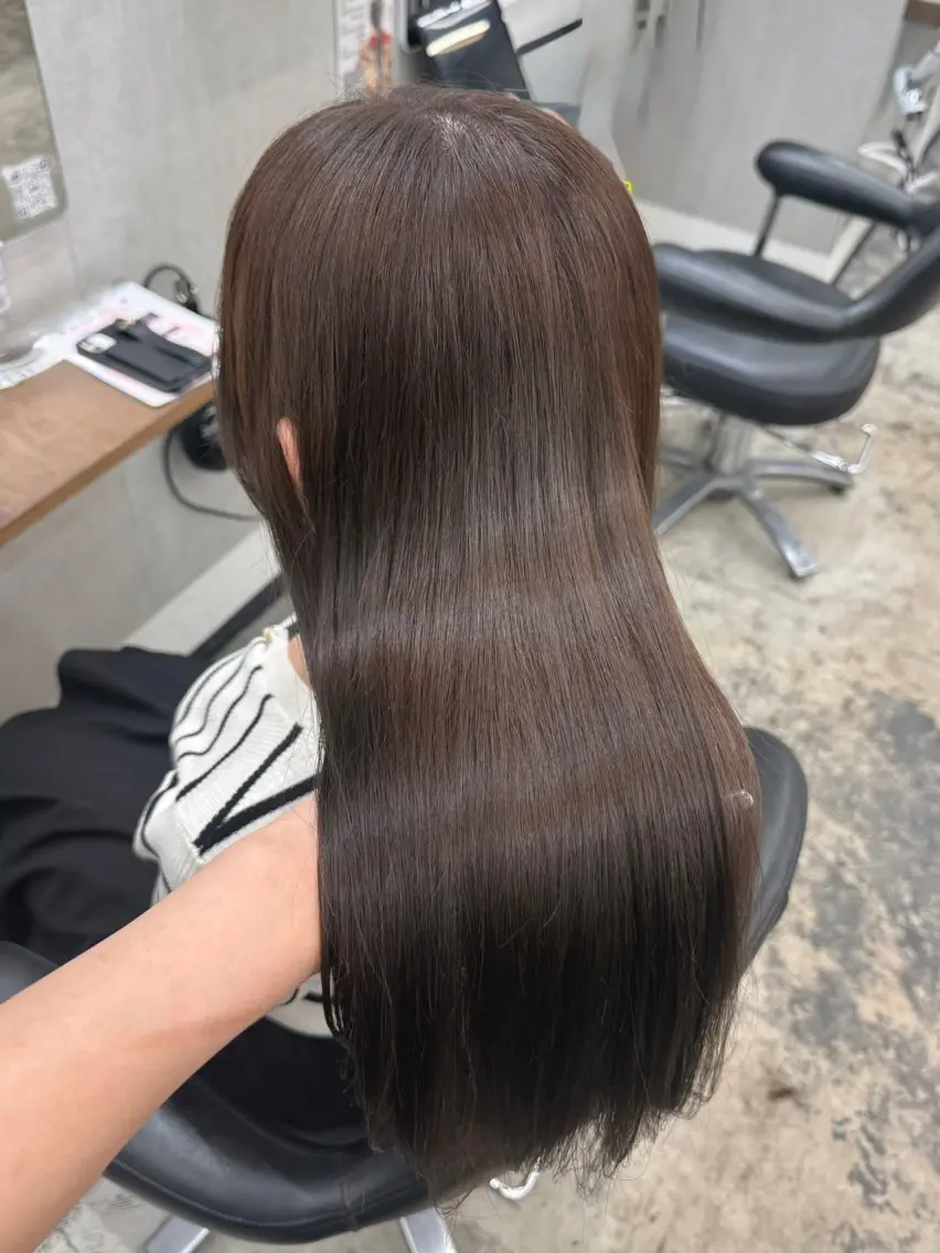 カラー ヘアカラー 透明感艶カラー/ Hao 🎀のヘアスタイル