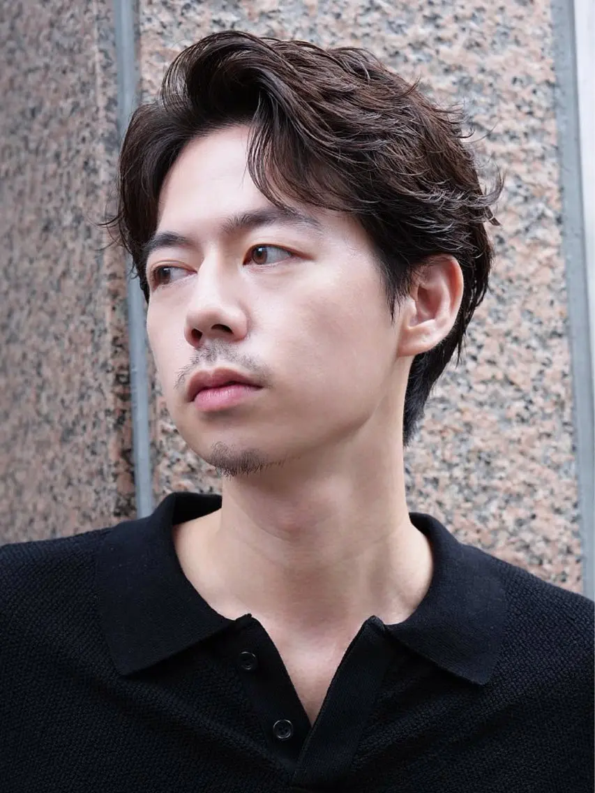 パーマ メンズ カット パーマ 安藤幹人 メンズパーマのヘアスタイル