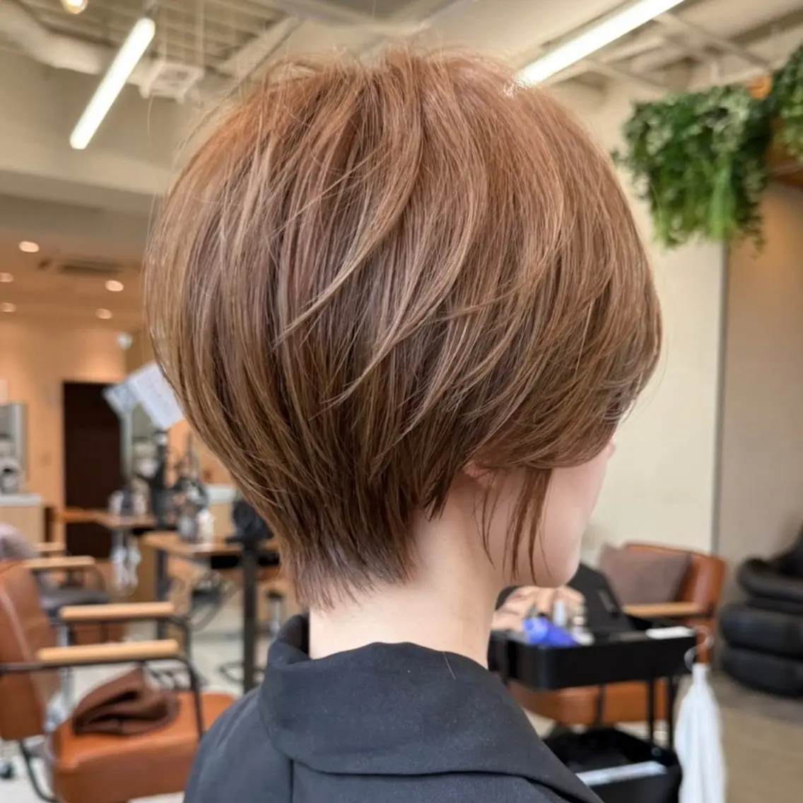 ショート カラー 似合わせカット ショートヘア カット ヘアカラー お悩み解決ショート/ 似合わせカット/といのヘアスタイル