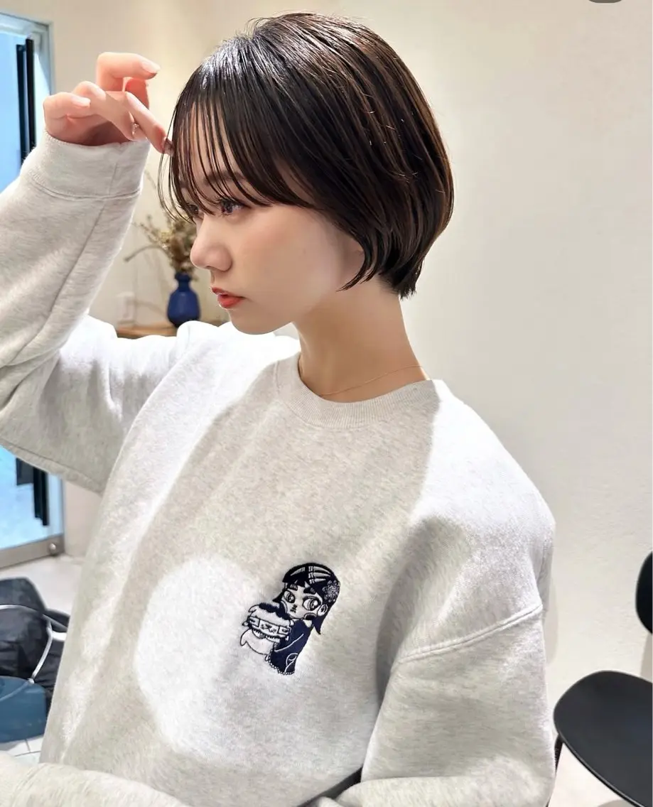 ショートカット限定モデルカットの写真