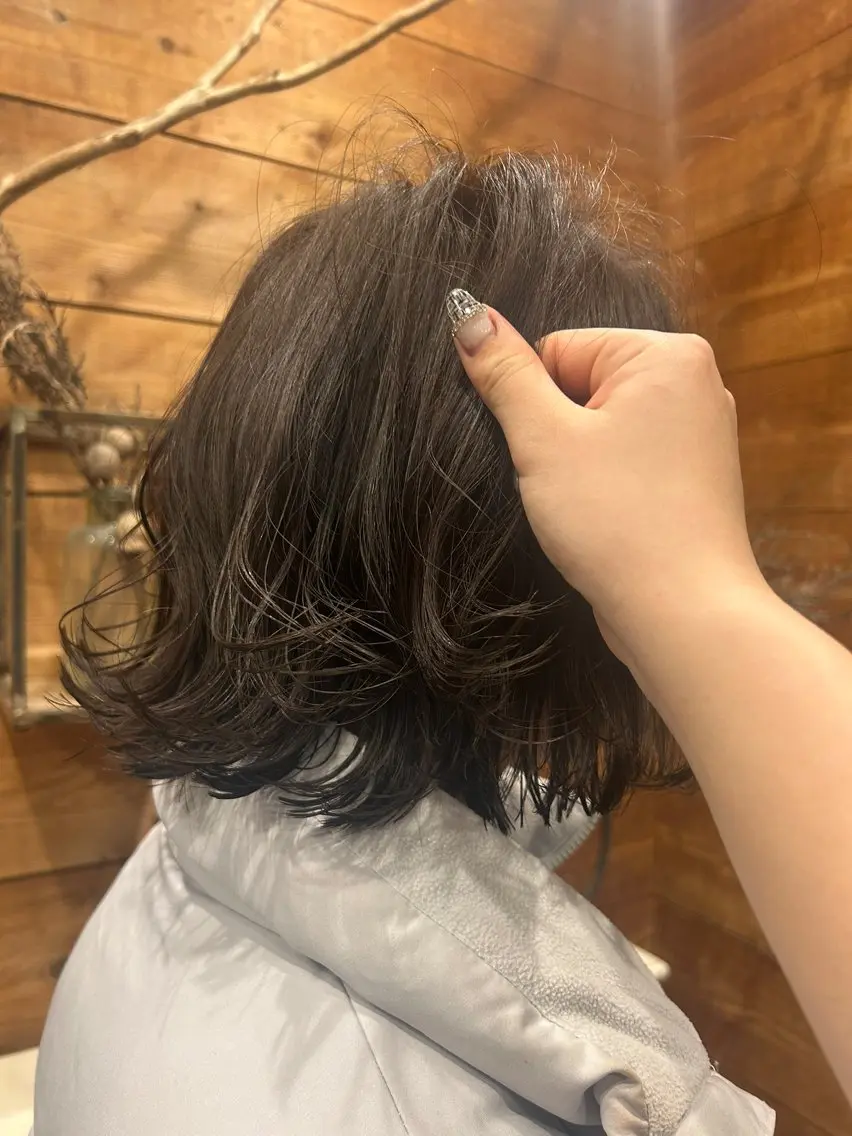 ミディアム ボブ&寒色🎐ᩚ 短髪 COCOROのヘアスタイル