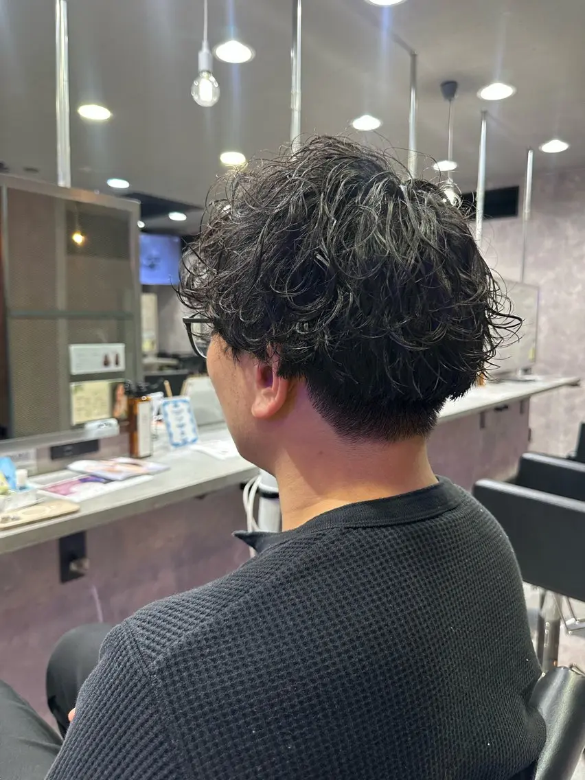 パーマ パーマ 楠奥 結衣のヘアスタイル