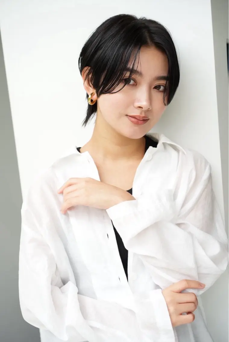 ショート カラー 八幡 空乃のヘアスタイル