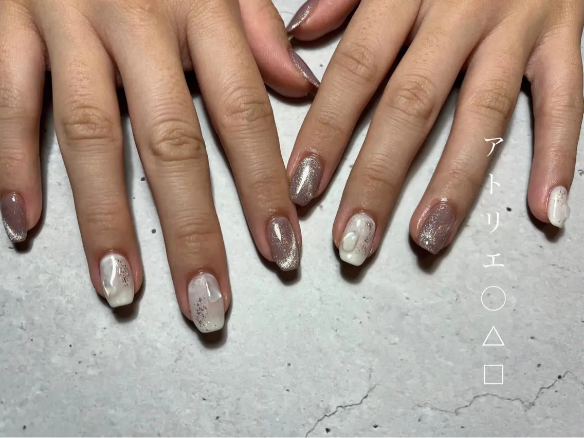 ネイル ハンドネイル アトリエ ○△□のネイルデザイン