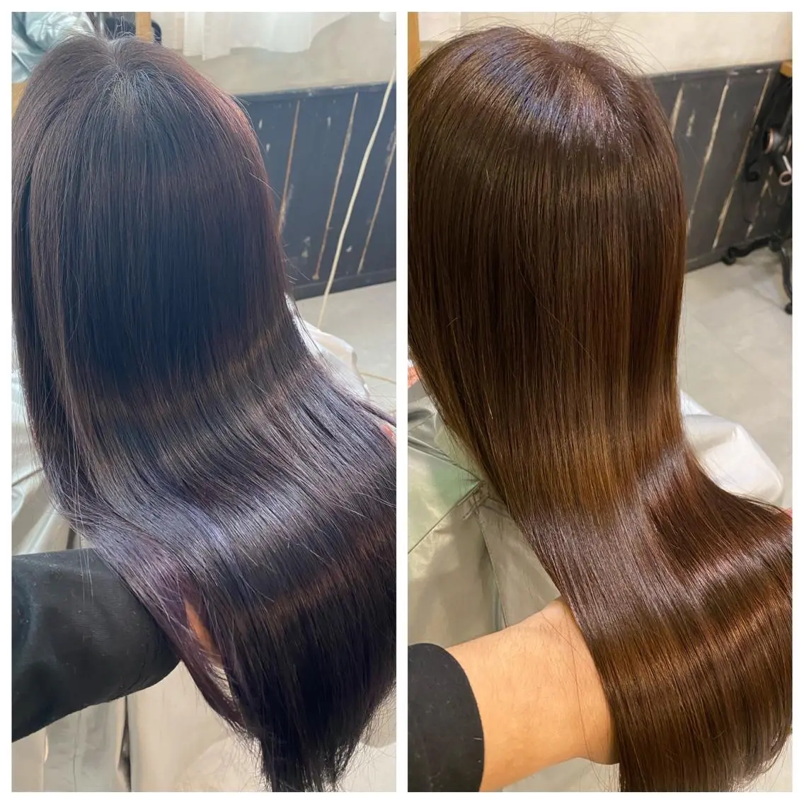 セミロング カラー アッシュ バレイヤージュ ミストバング ブリーチ  フェイスフレーミング カット ヘアカラー トリートメント 綺麗な髪質にしたい方 限定🌈清水　祥のヘアスタイル