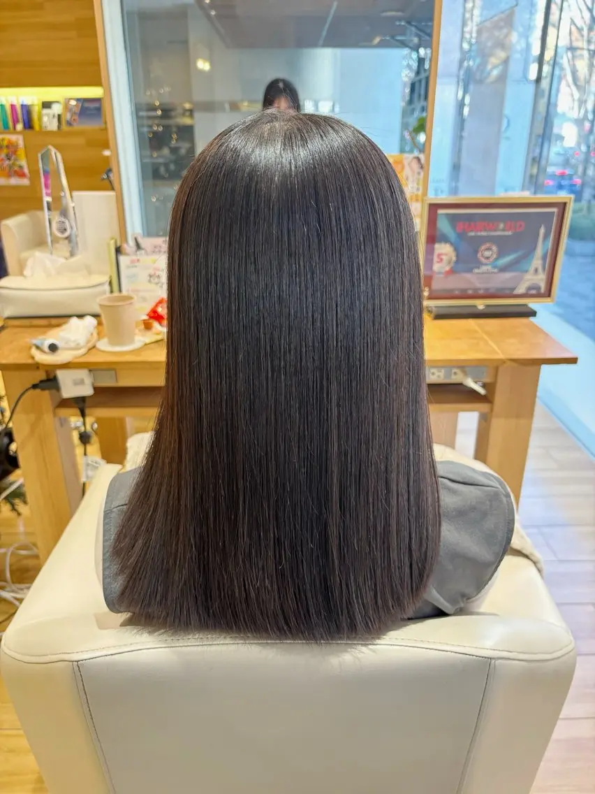 【ミニモ限定!!平日10時以降のご案内】✨練習縮毛矯正モデル➕1ステップトリートメント付き💖の写真