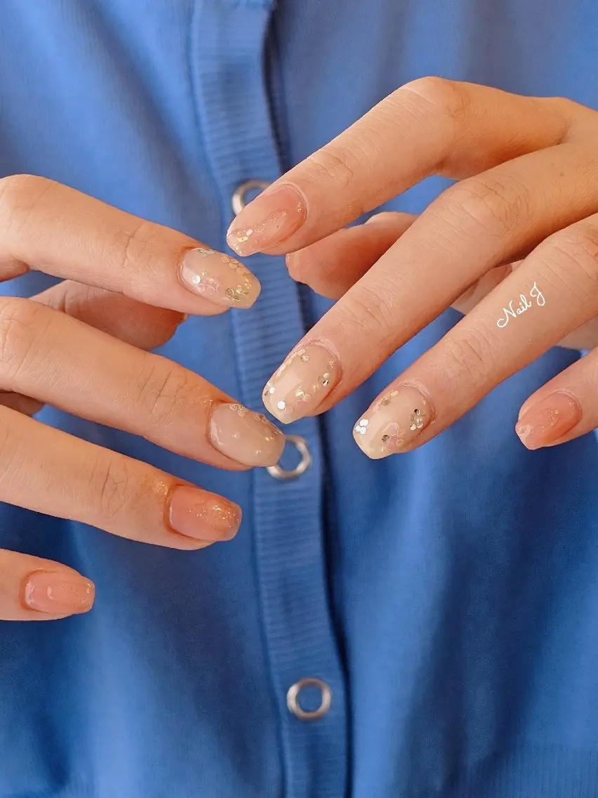 ネイル 韓国ネイル 春ネイル ハンドネイル Nail Jのネイルデザイン