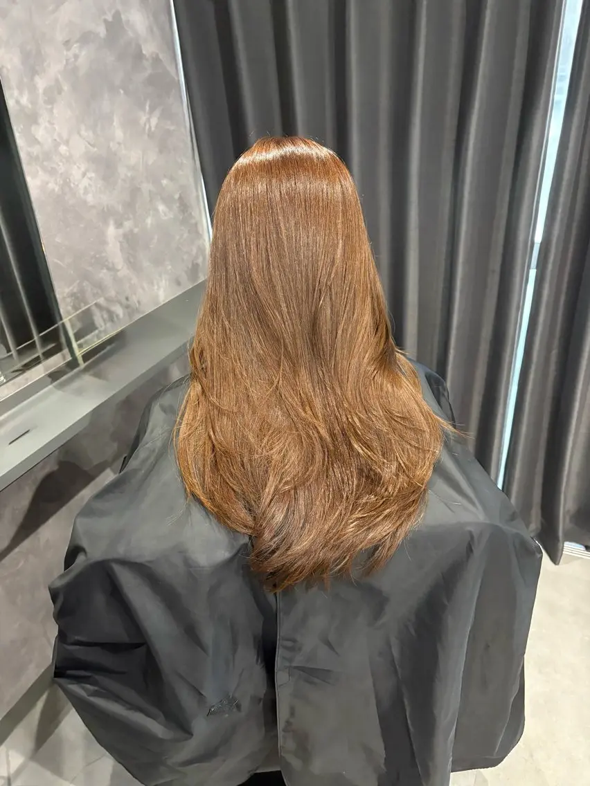 カラー カット ヘアカラー トリートメント nameless miichiのヘアスタイル