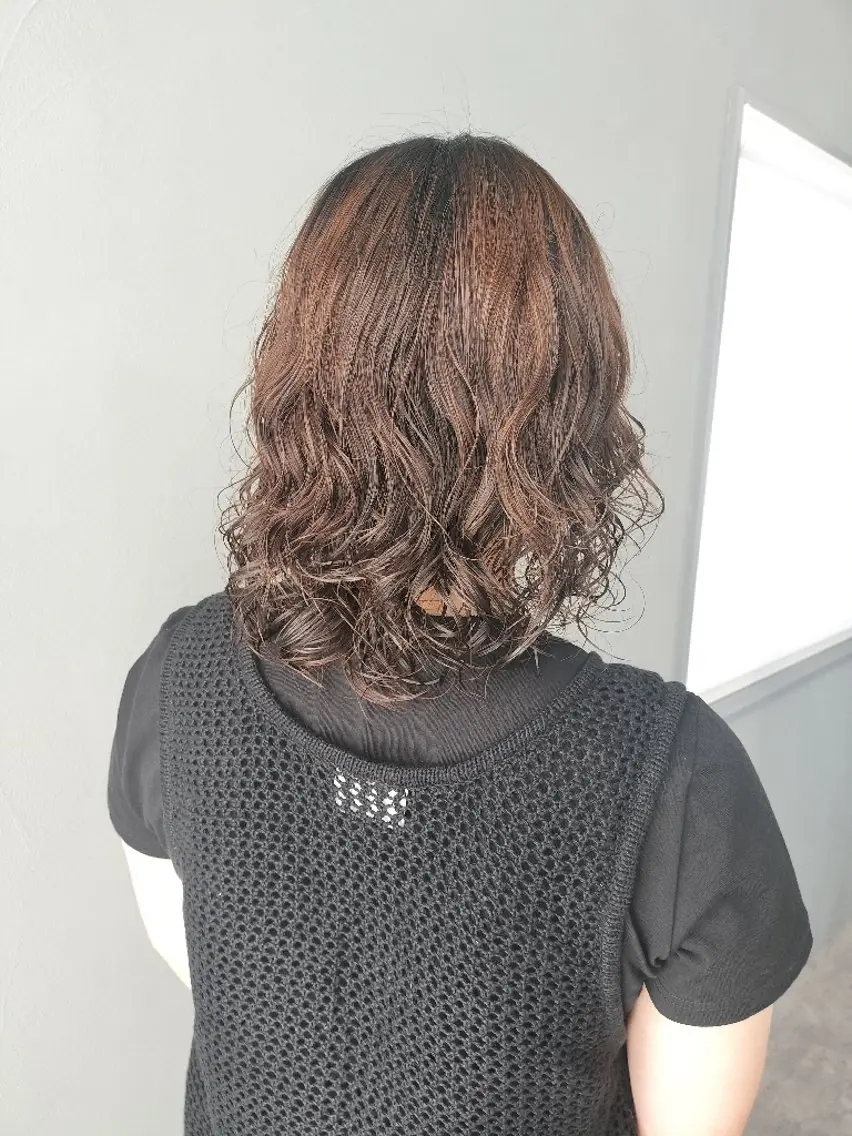 パーマ カット パーマ S. Hitomiのヘアスタイル