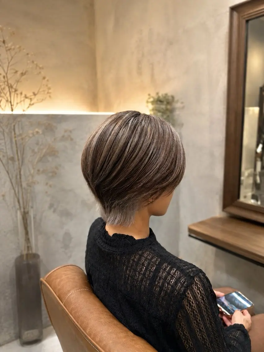 ダブルカラー+クイックトリートメントの写真