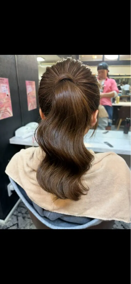 ロング とっぴ クオーレのヘアスタイル