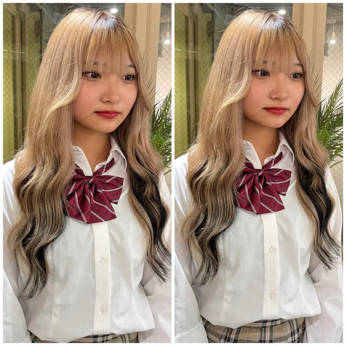 ロング ヘアカラー エクステ 🦋プルエクステ ARISA🦋のヘアスタイル