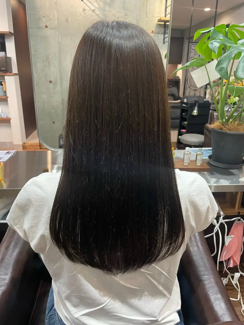 ロング ボブパーマ🧸 /YUNAのヘアスタイル