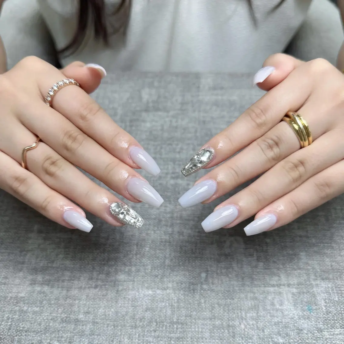 ネイル アートネイル 持ち込み ハンドネイル ハンドケア Dyo Nailのネイルデザイン