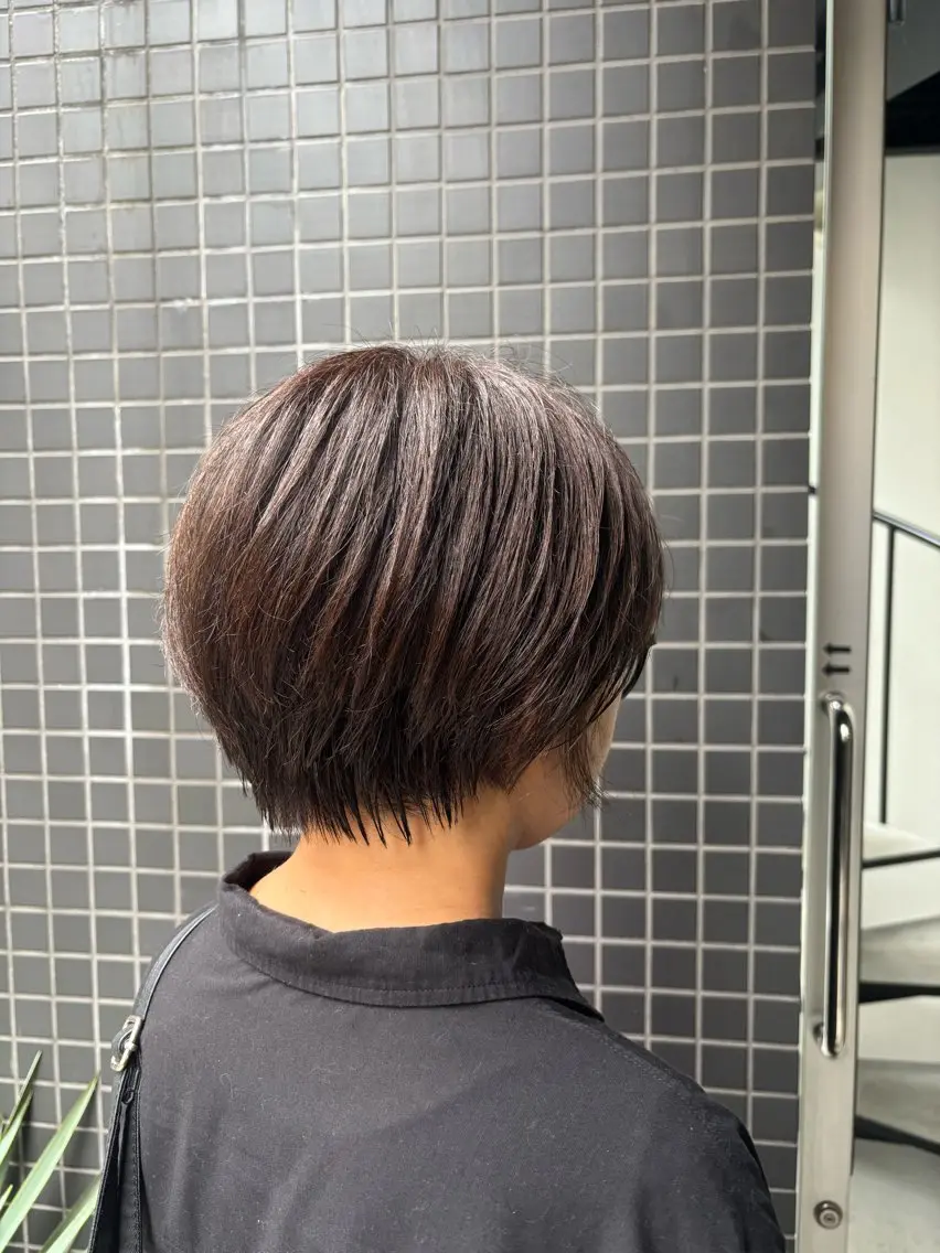 ショート カット YAMADA KEITAのヘアスタイル