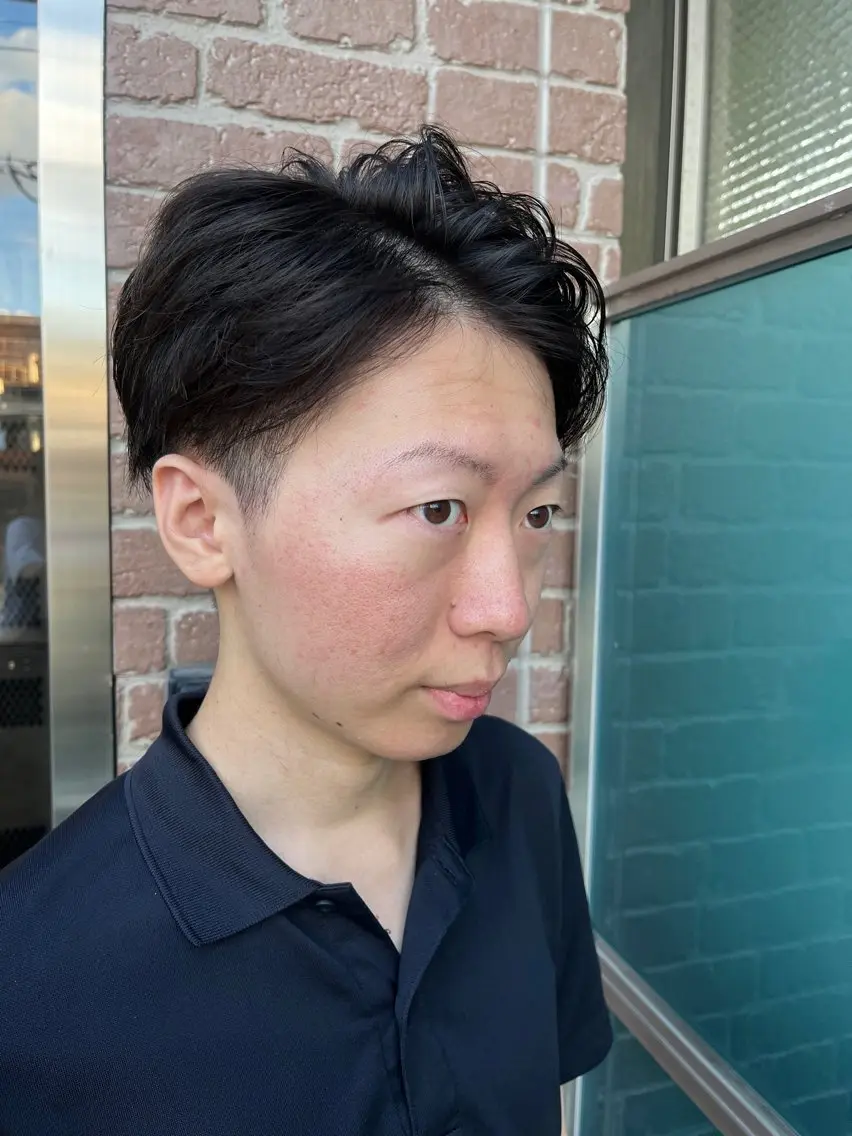 ショート メンズ 久木原 ゆりのヘアスタイル