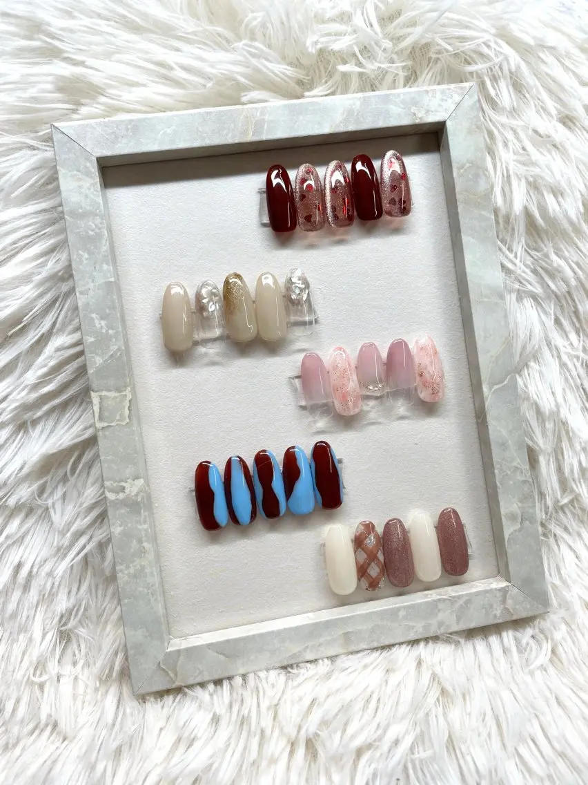 【季節の定額アート】7980円→3980円🎀オフ有＋550円🪽‪パラジェル有の写真