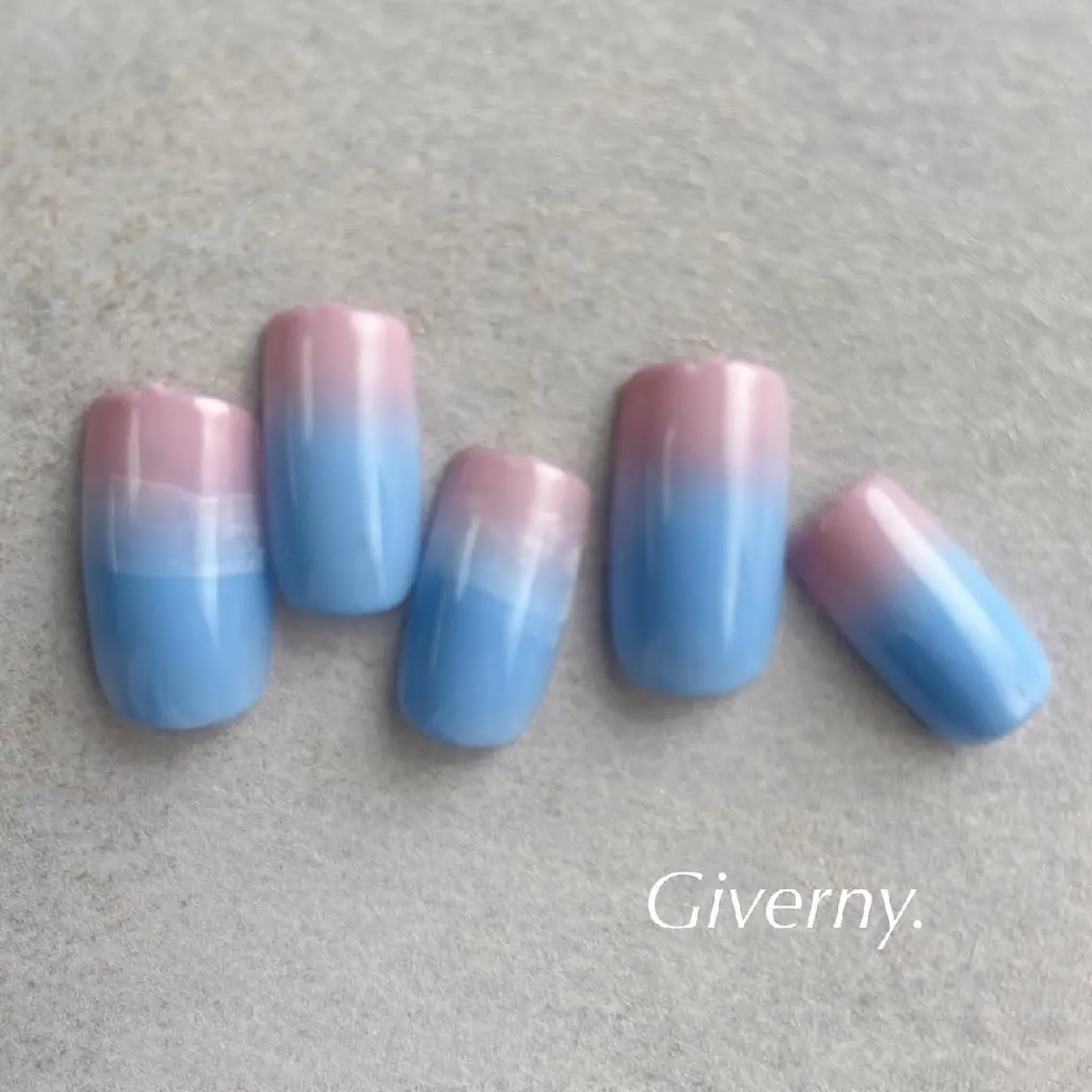 ネイル 春ネイル ハンドネイル Giverny .のネイルデザイン