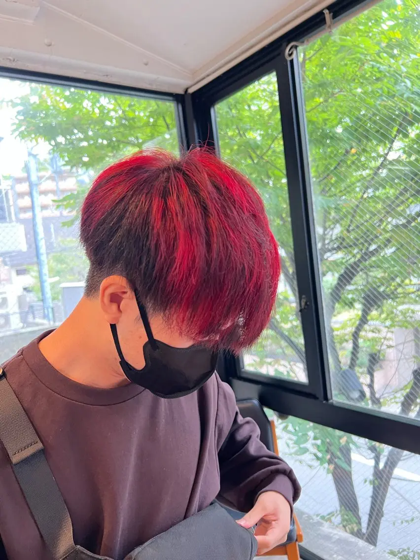 メンズ こばやし あこのヘアスタイル