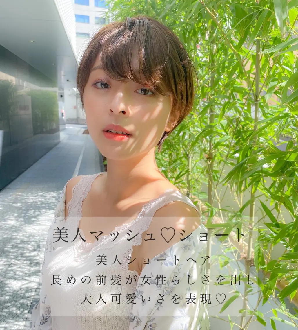 ショート カラー ショートボブ ブルーカラー ブラウンカラー ブルージュ 透明感カラー 顔周りレイヤー/ボブ 銀座✨中野まさひろのヘアスタイル