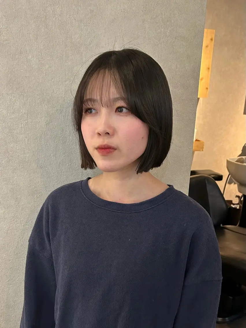 ショート ボブ FERIA梅田 hana💫レイヤーのヘアスタイル