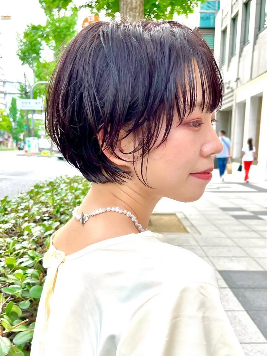 ショート 髪質改善 似合わせカット ショートヘア トリートメント 💎THE ECT 💎Yu-ka🪄✨のヘアスタイル