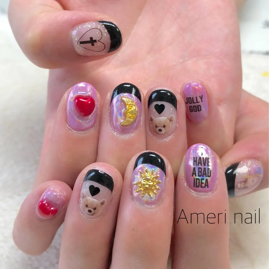 ネイル ハンドネイル Ameri nail /UKIのネイルデザイン