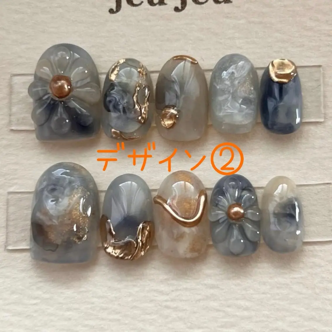 【練習モデル様募集】ニュアンスネイル🍂サンプルNo.②の写真