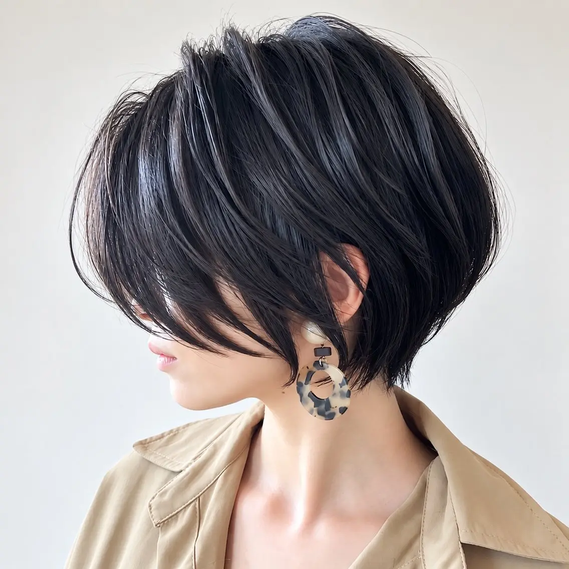 ショート カラー カット ヘアカラー 朝ラク/大人ショート /銀座/若狭真央のヘアスタイル