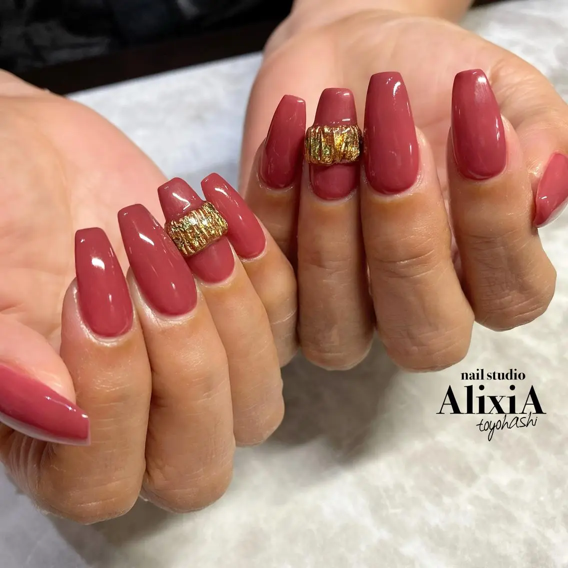 ネイル ハンドネイル AlixiA ゆみのネイルデザイン