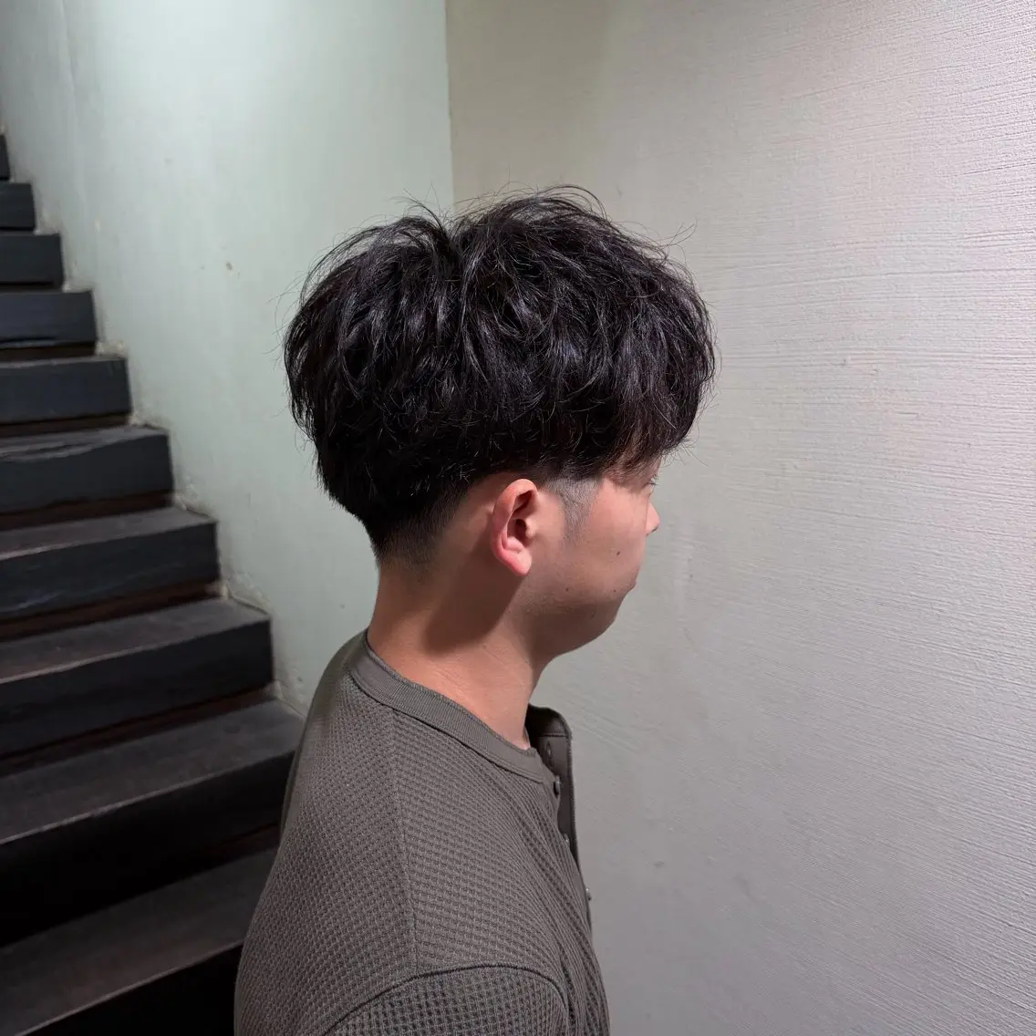 メンズ カット パーマ SYU/ 河野 脩のヘアスタイル
