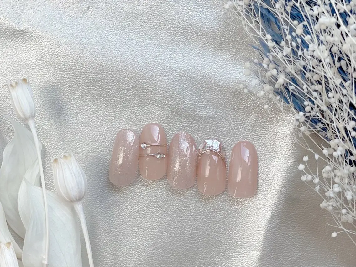 ネイル ジェルネイル 韓国ネイル メンズネイル 持ち込み パラジェル kiki nail たまプラーザのネイルデザイン