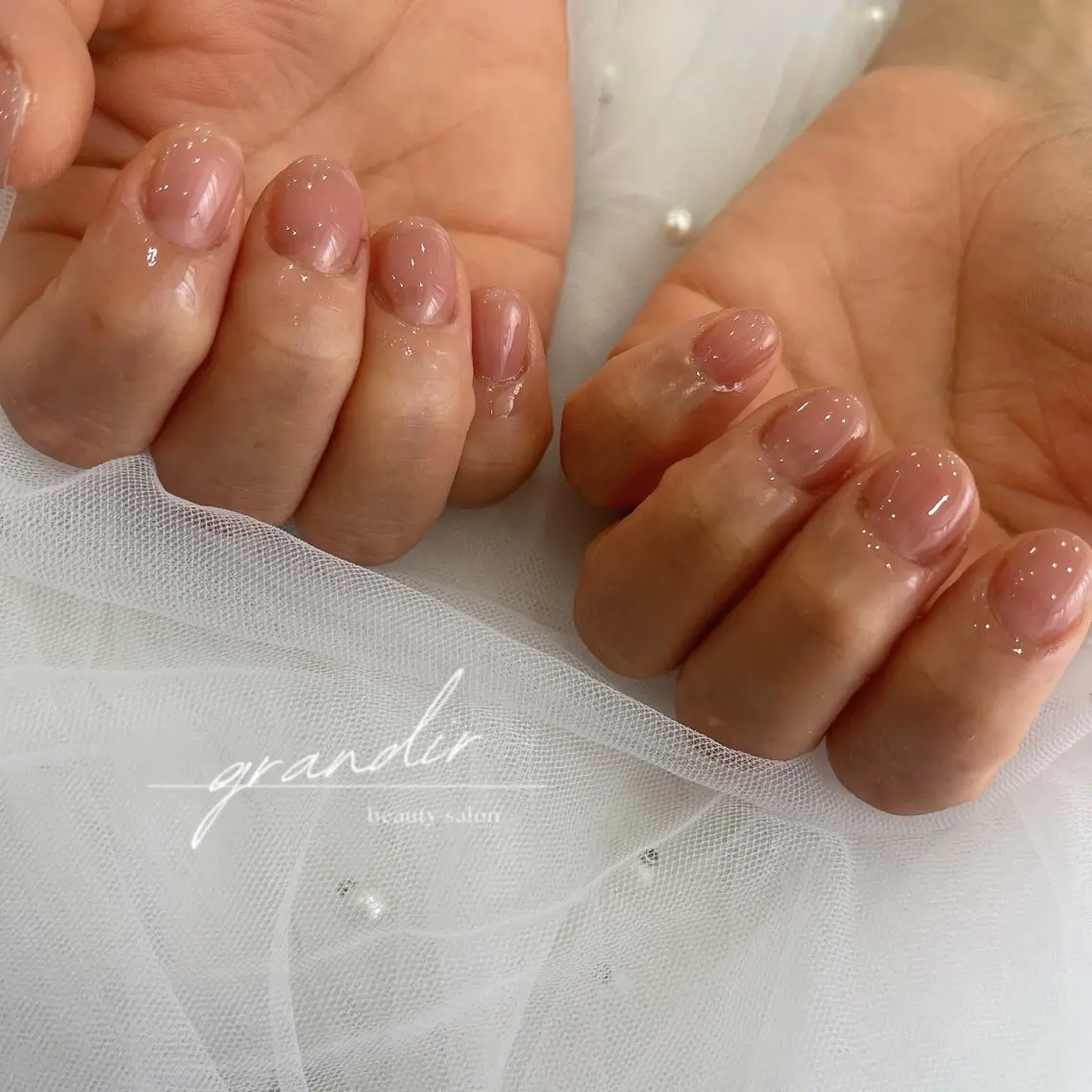 ネイル ハンドネイル grandir🦋 MOMOKAのネイルデザイン
