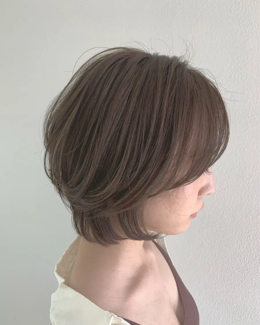 ショート ハイライト 髪質改善 韓国風ヘア 似合わせカット ショートヘア 服部 哲生のその他イメージ