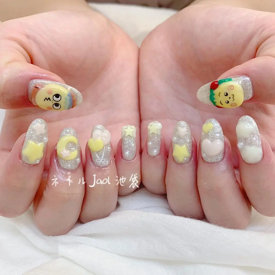 ロング ネイルJaol 池袋のネイルデザイン
