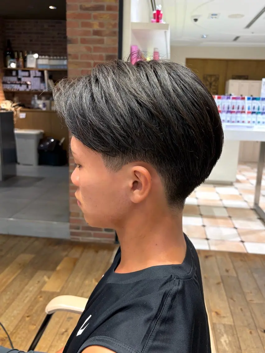 メンズ 久保 柚奈のヘアスタイル