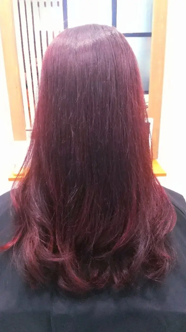 ロング カット ヘアカラー 髪質改善 salon セキグチのヘアスタイル