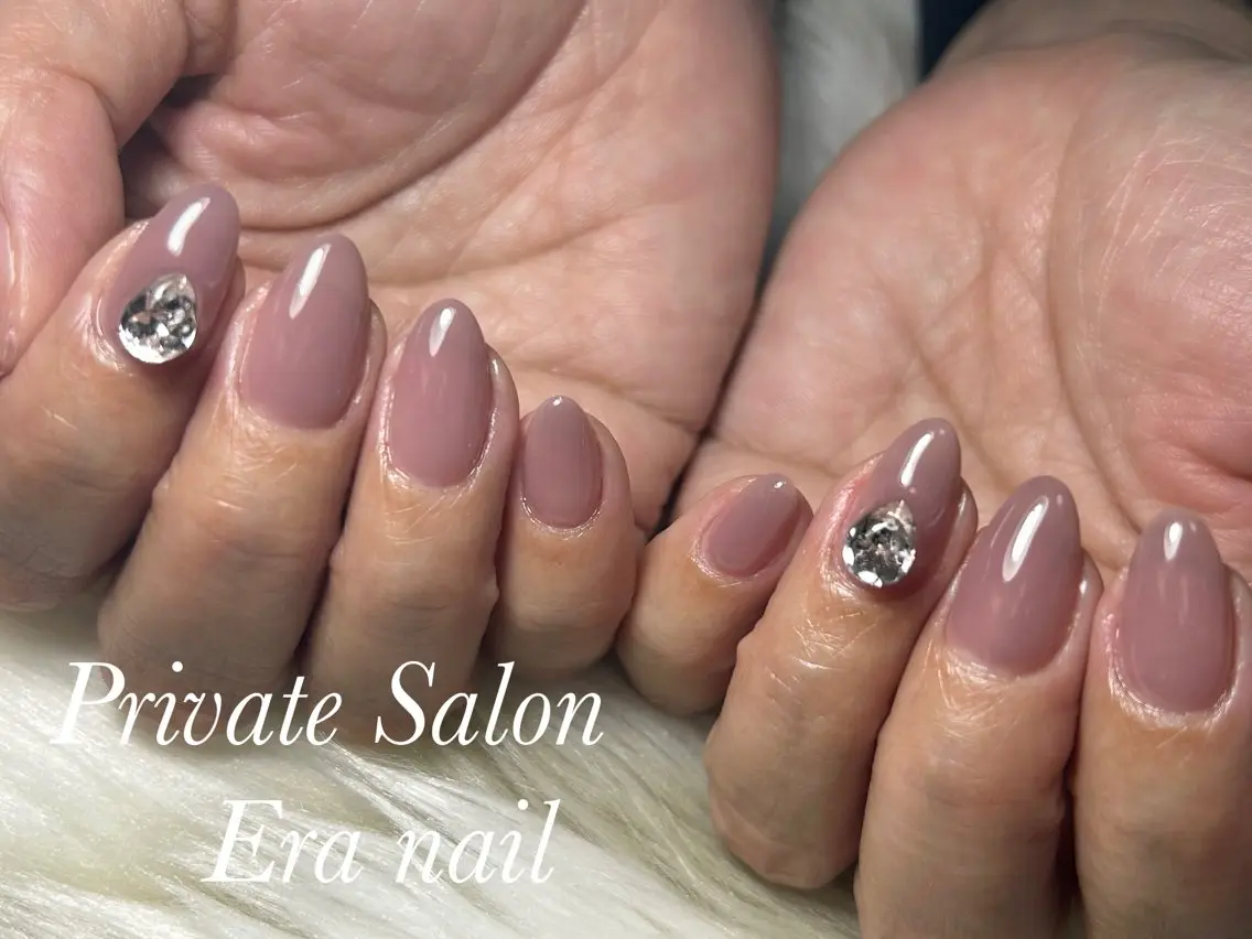 ネイル ワンカラーネイル ハンドネイル Era nailのネイルデザイン