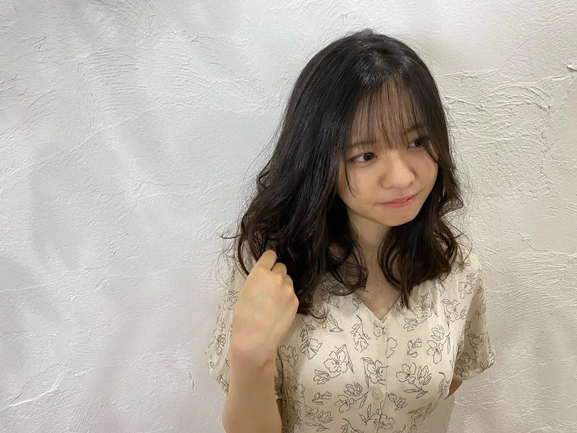 セミロング パーマ 堀 大輔のヘアスタイル