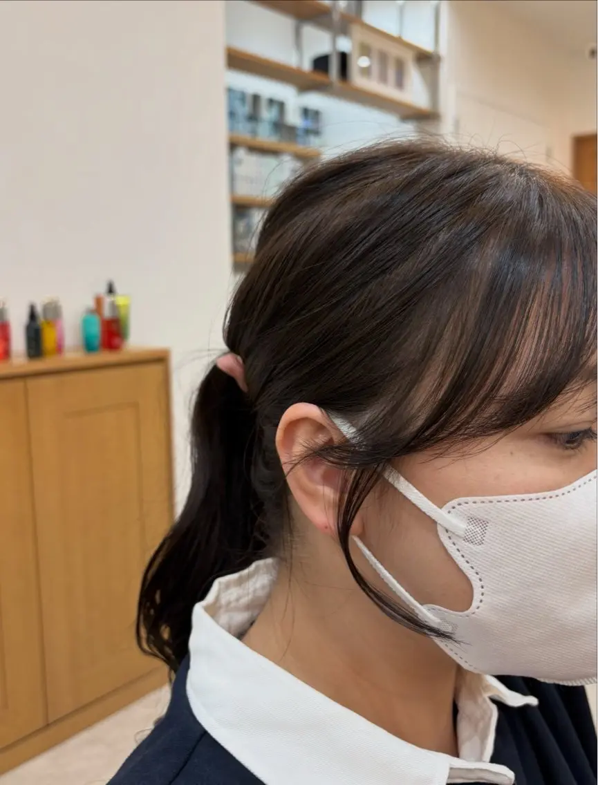 ロング 顔周りカット カット eL横浜west☆ KORINのヘアスタイル